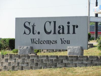 St. Clair Welcoming Sign