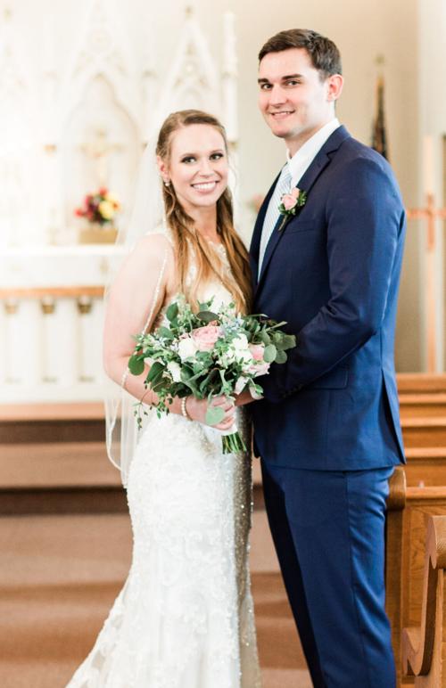 Angell-Hamlett Wedding Vows Read