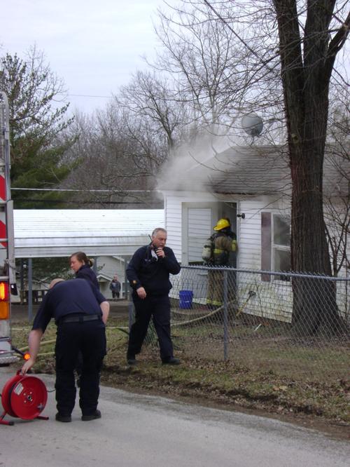 St. Clair Firefighters Work Fire on Ridge Ave.