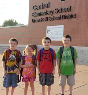 First Day at Central Elementary