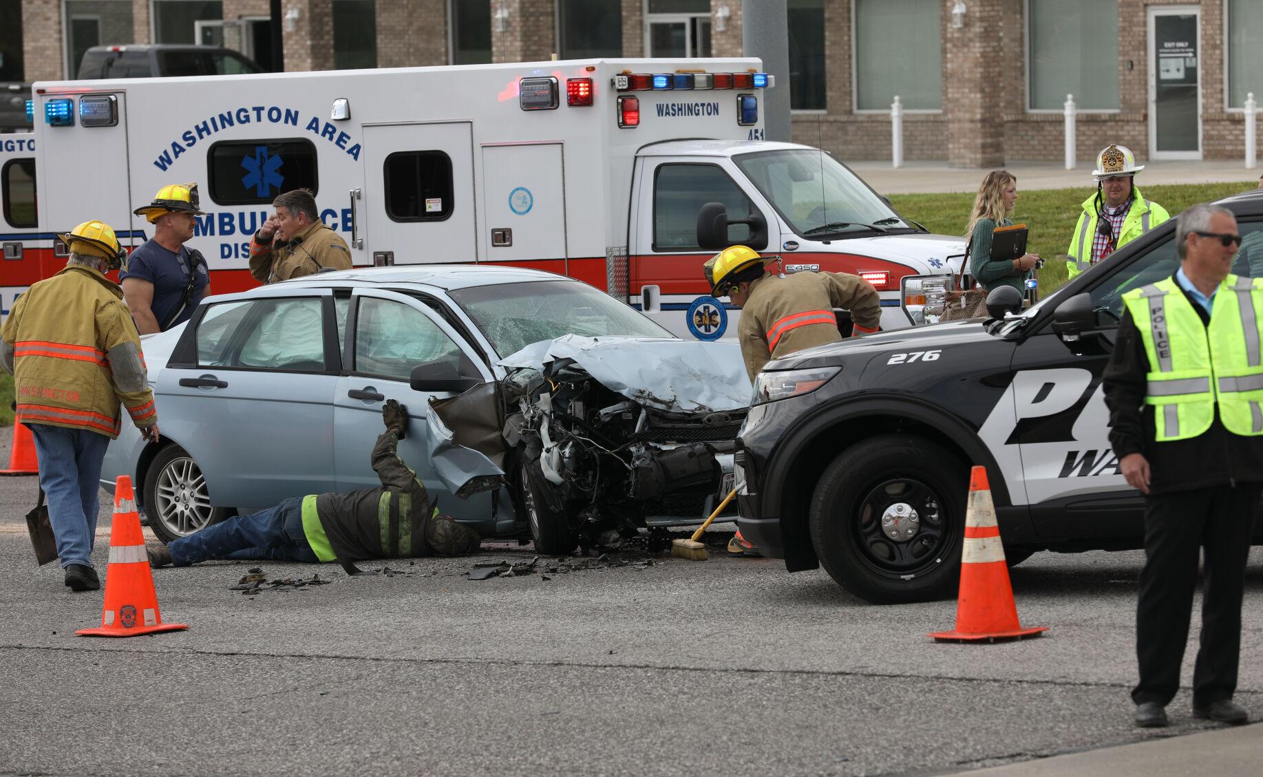 Injuries Unknown In Two Vehicle Crash Washington