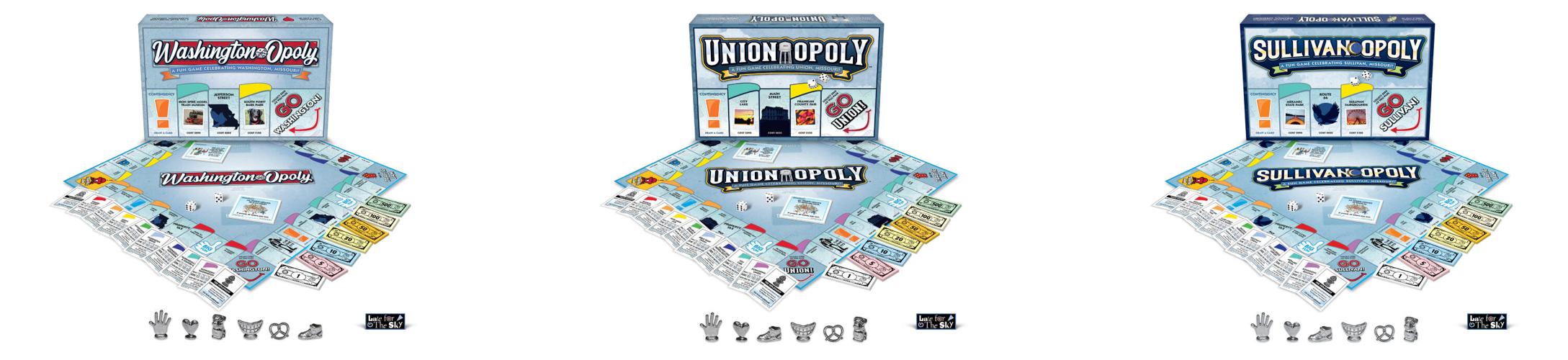 St. Louis Opoly Board Game, by Late for the Sky