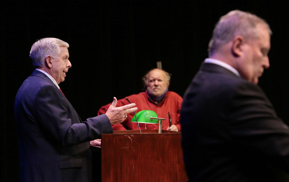 Candidates for Missouri governor debate in Columbia