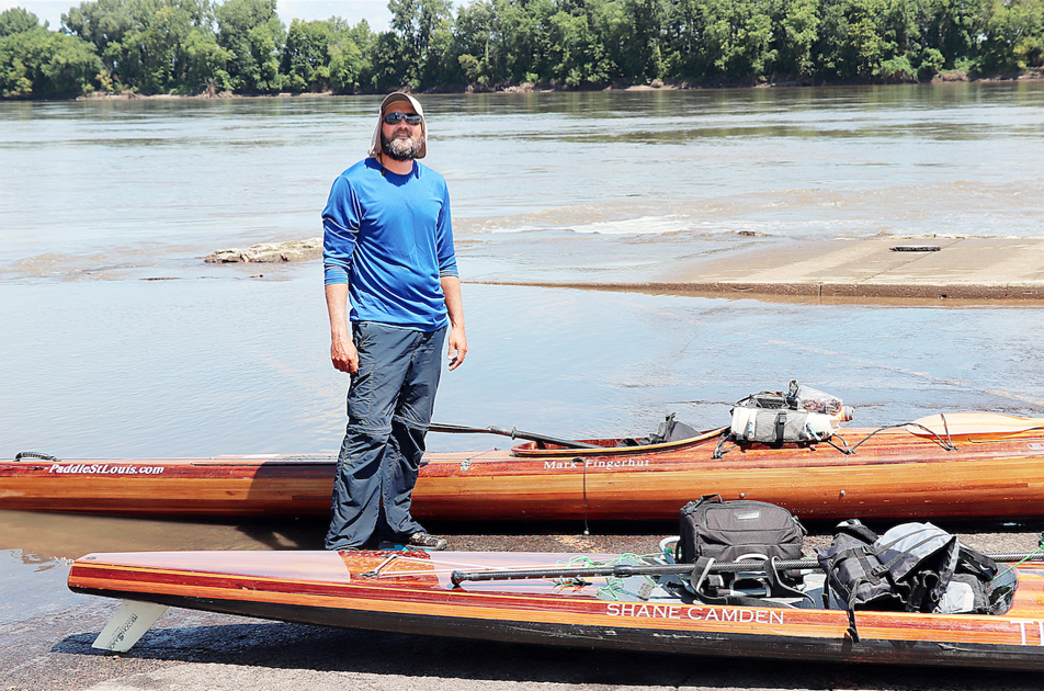 St. Louis Man Kayaks Entire Missouri River — Makes Stop in Washington ...