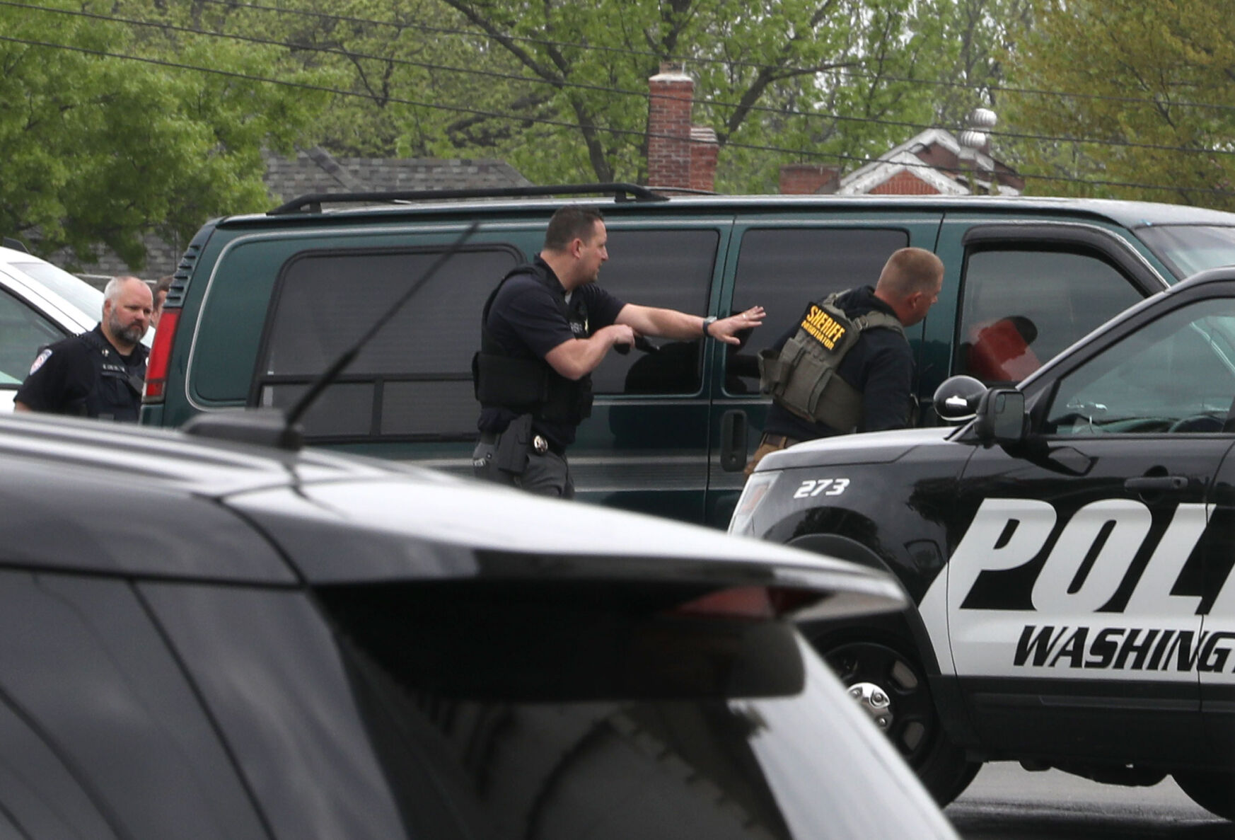 Man Taken Into Custody After Standoff On Washington Police Parking Lot ...