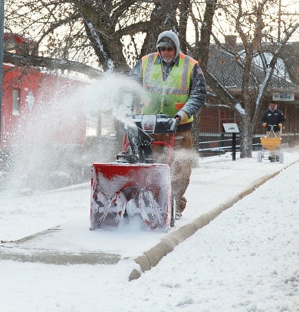 Clearing Snow