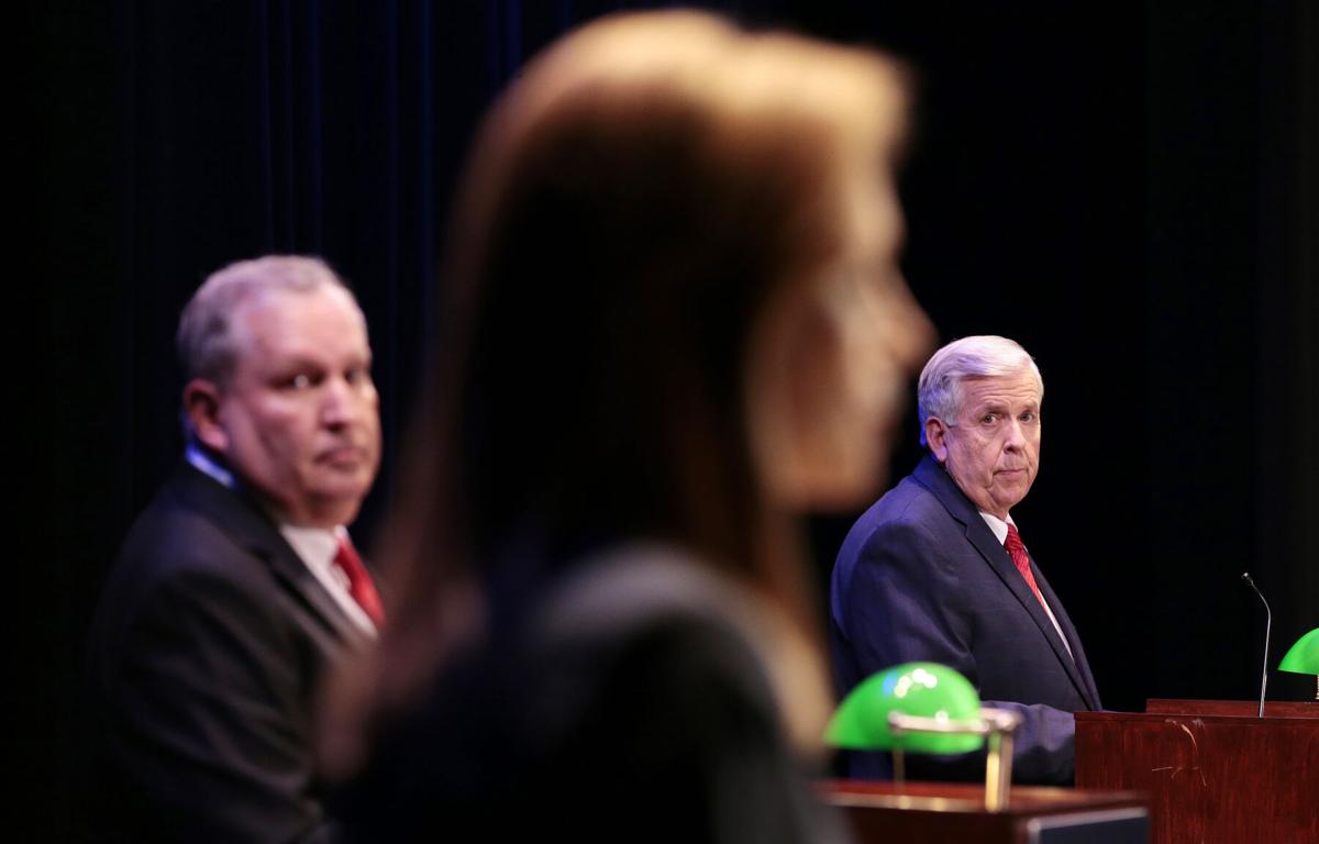 Candidates for Missouri governor debate in Columbia