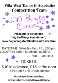 2015 Benefit Concert