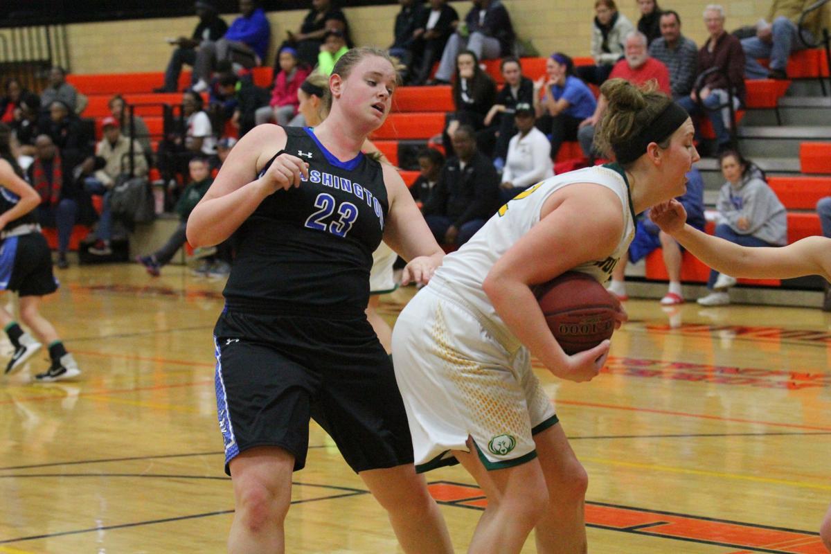 Girls Basketball Washington Vs Rock Bridge Webster Groves