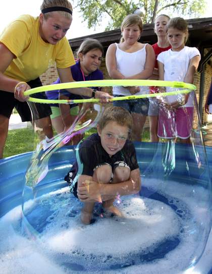 water filled hula hoop
