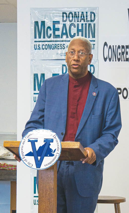 Rep. McEachin Visits Emporia To Speak At Local Democratic Committee ...