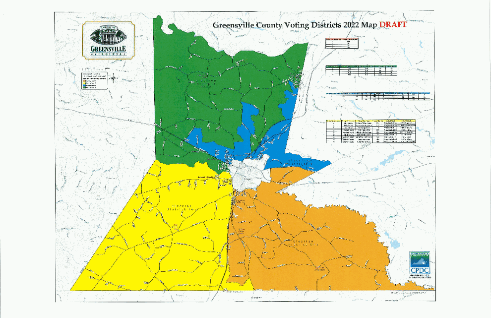 Greensville County redistricting process complete News
