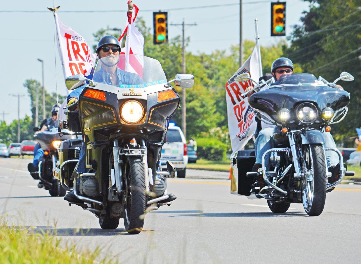 Trail of Tears Commemorative Motorcycle Ride to travel through North