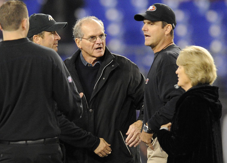 Father, sons and football: Thanksgiving for Harbaugh family at M&T