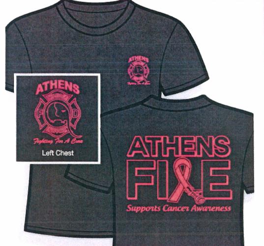 Fire Department Breast Cancer Shirts, Firefighter Shirt Designs