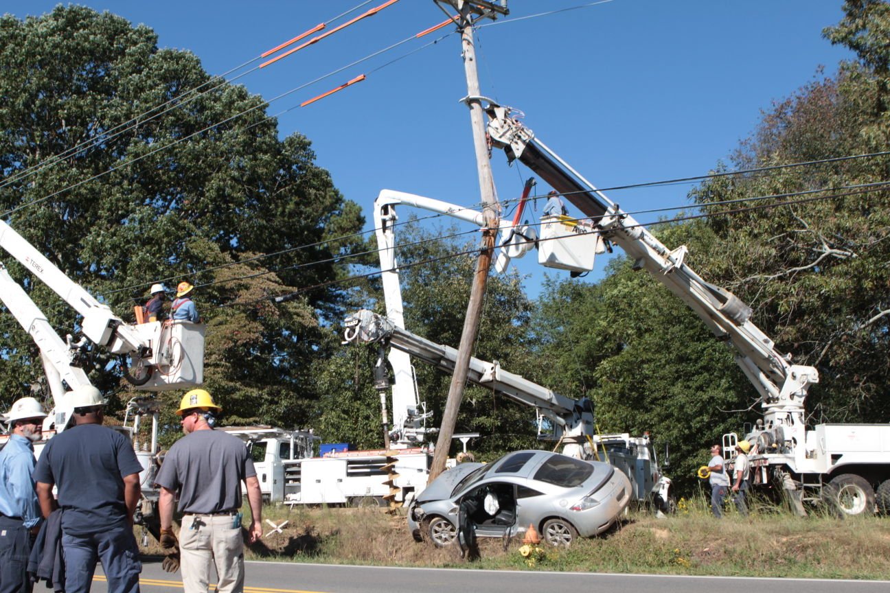 UPDATE: Tuesday Crash Causes Damage To Utility Pole, No Outages | Local ...