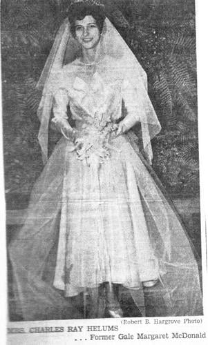 Bride Wears Grandmother's Wedding Dress from 1961