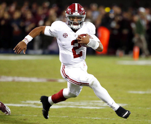 Report: Alabama QB Jalen Hurts enters transfer database - Team