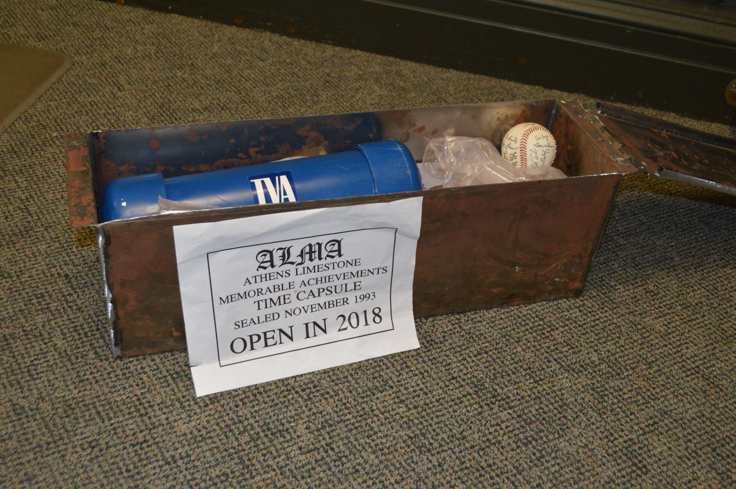 Time Capsule Found Inside Courthouse Wall | News | Enewscourier.com