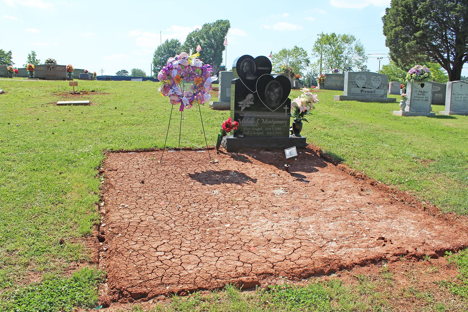 Father forced to remove decorations from grave Local News