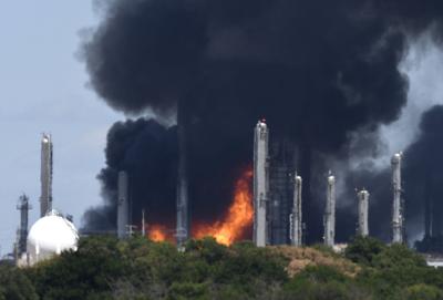 ONEOK natural gas plant fire 2022