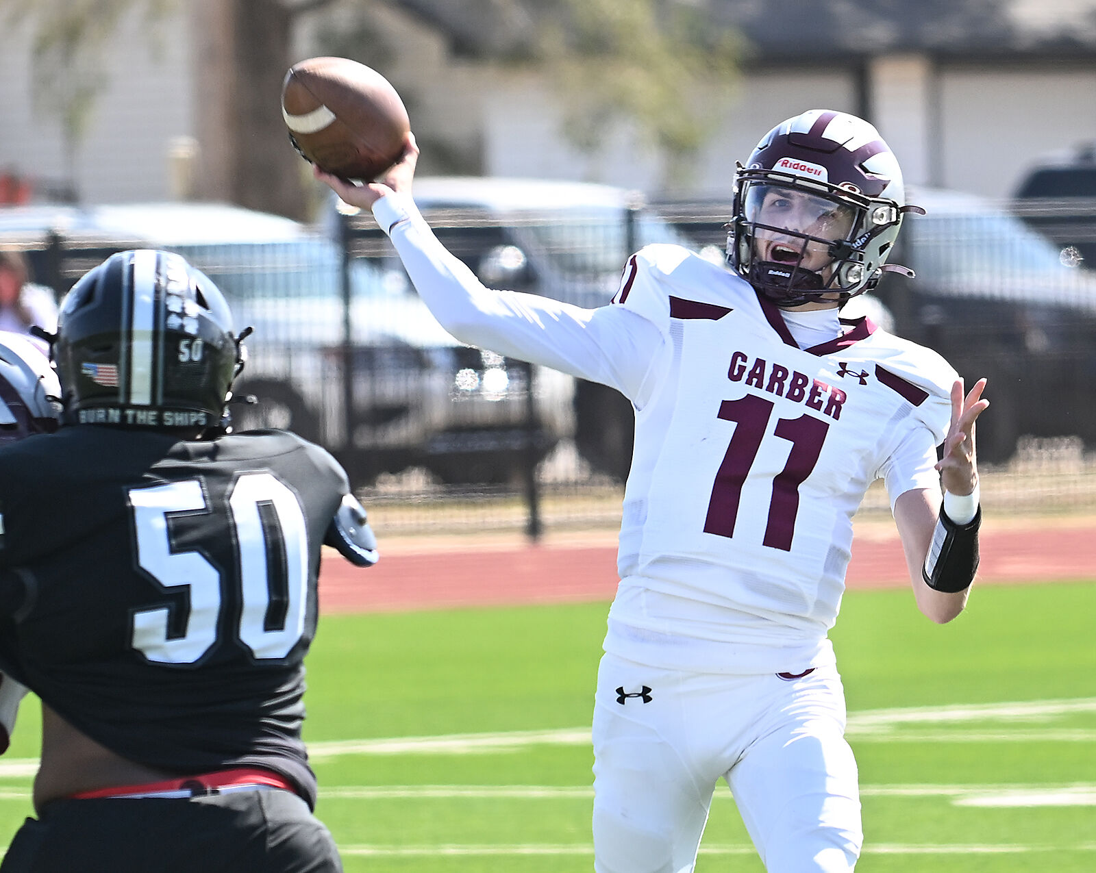 Garber Battles Turpin on Senior Night A High School Showdown 🏈 BVM