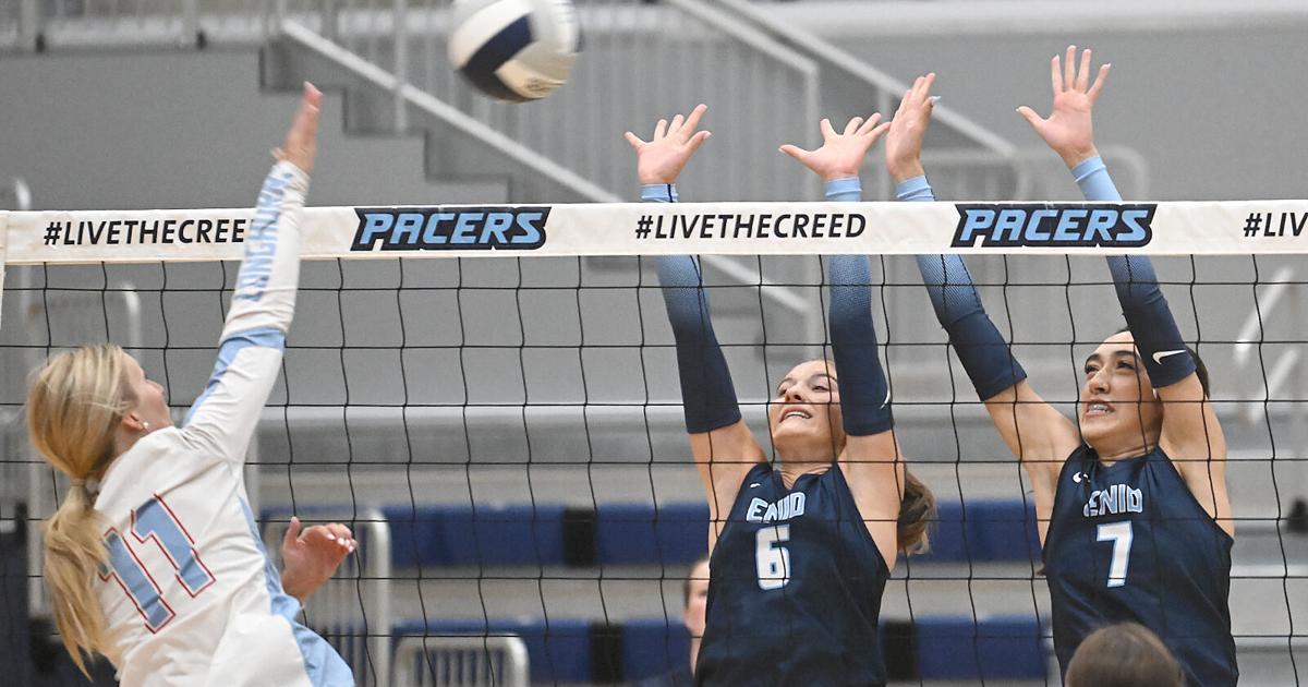 Enid volleyball collects two wins in season opener