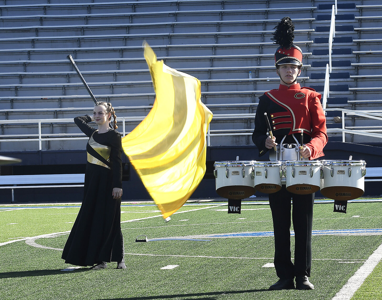 High school bands compete in regional marching contest News