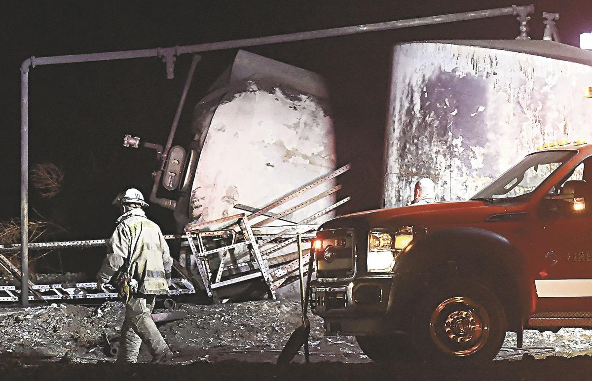Updated Massive explosion at oil tank battery west of Waukomis kills 1