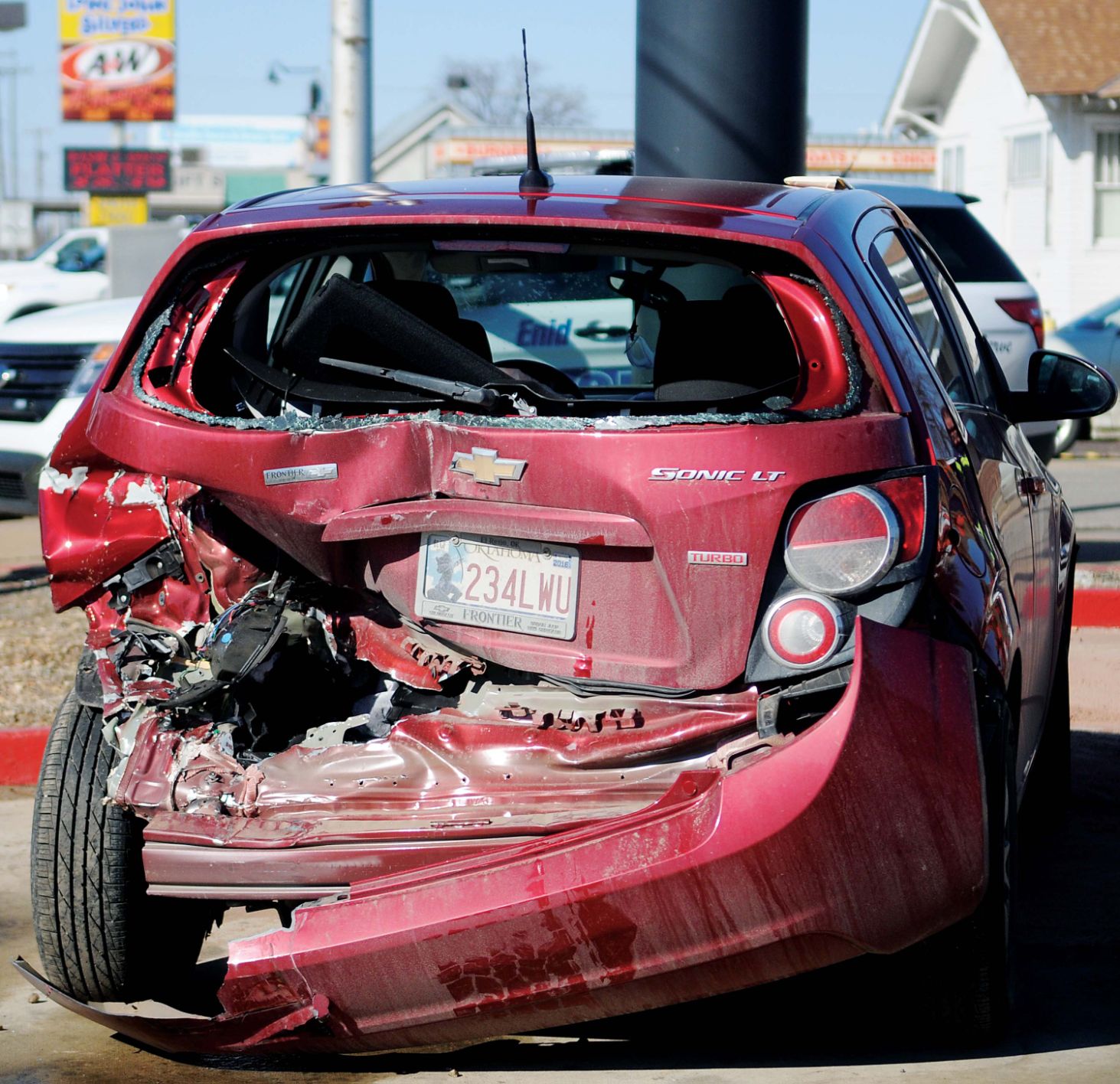 Pursuit ends in crash, mans DUI arrest News enidnews picture image