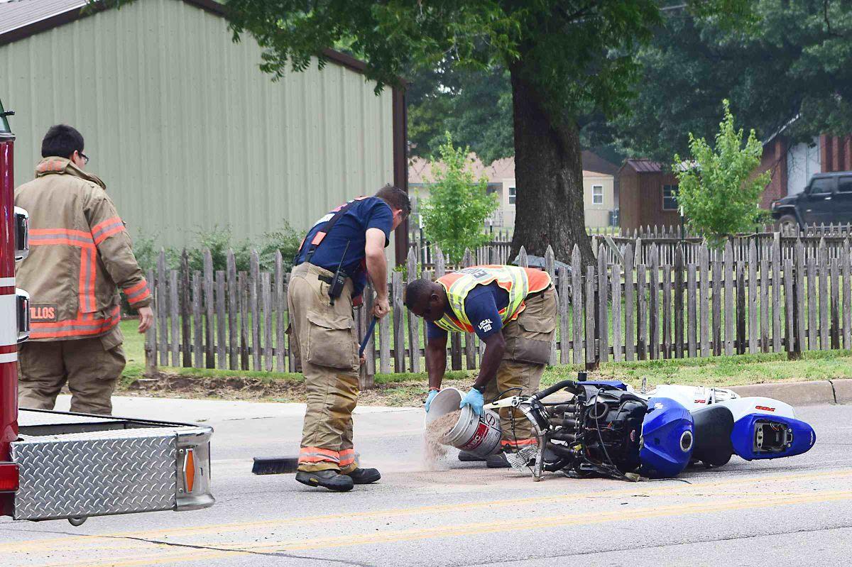 SUV, cycle crash sends Enid man to hospital News