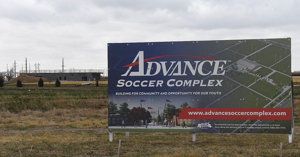 New Enid soccer complex off the ground as construction marks halfway point | News New Enid soccer complex off the ground as construction marks halfway point | News