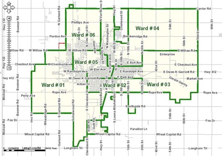 Enid Ok Ward Map Two City Commission Seats Draw Candidates | Local News | Enidnews.com