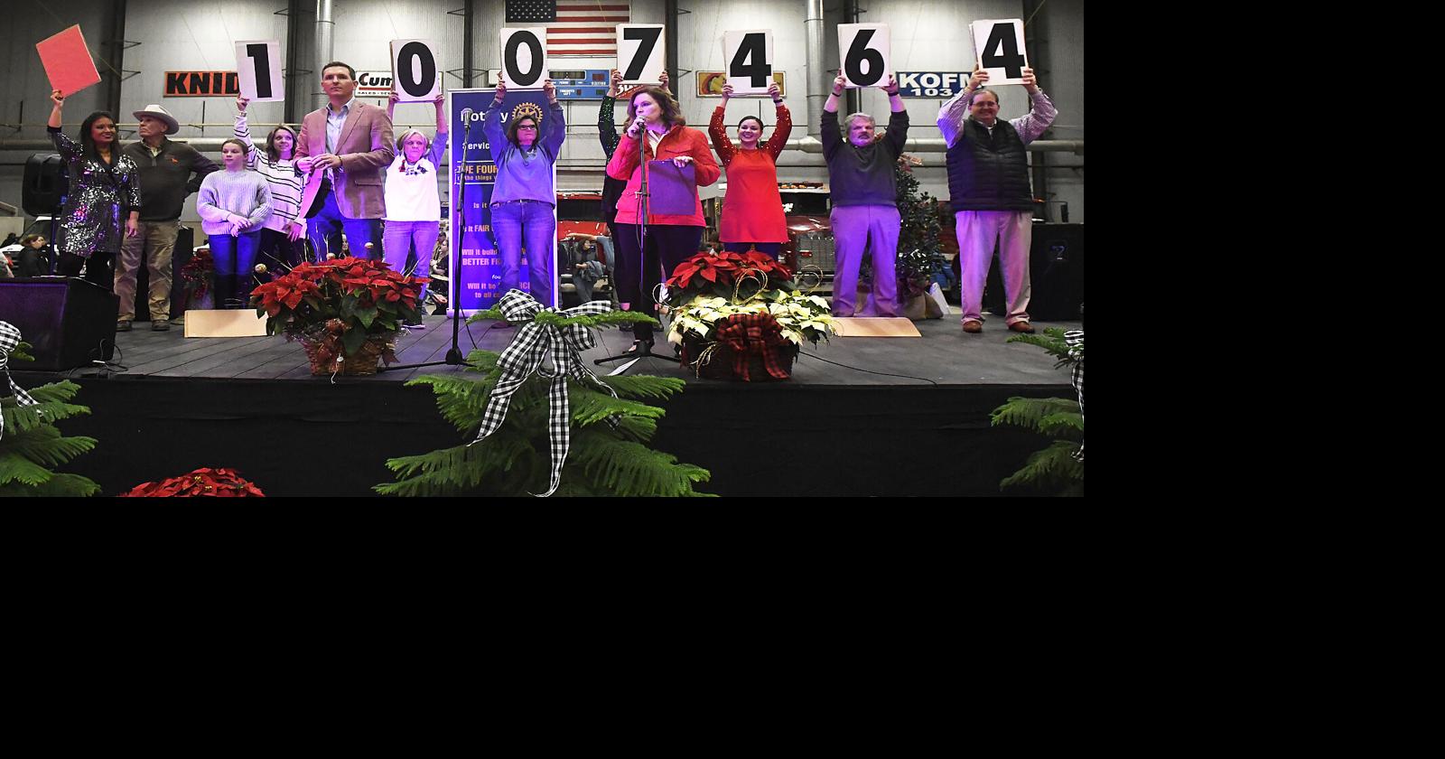 Grand prize winning number Candy Cane Cash