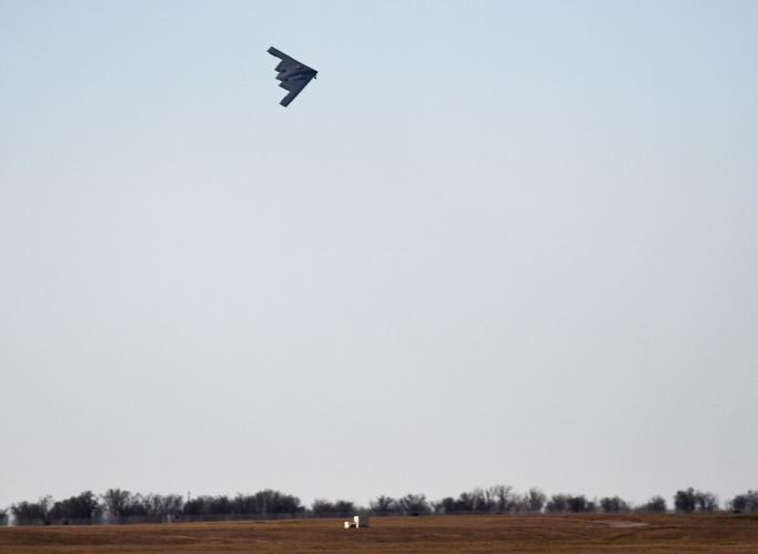 B2 Stealth Bomber flies over Vance AFB News