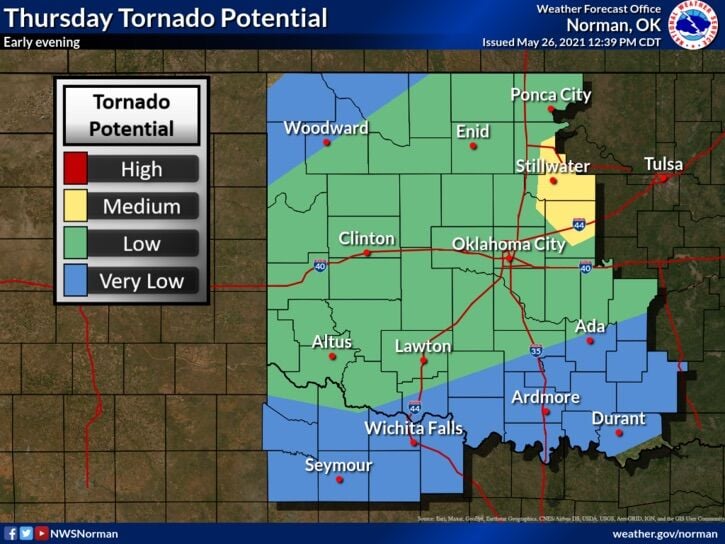 Enid area could see severe storms Thursday evening | Local News ...