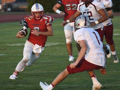 chisholm enidnews earning fairview carries kaleb blackmon dent longhorn weatherford