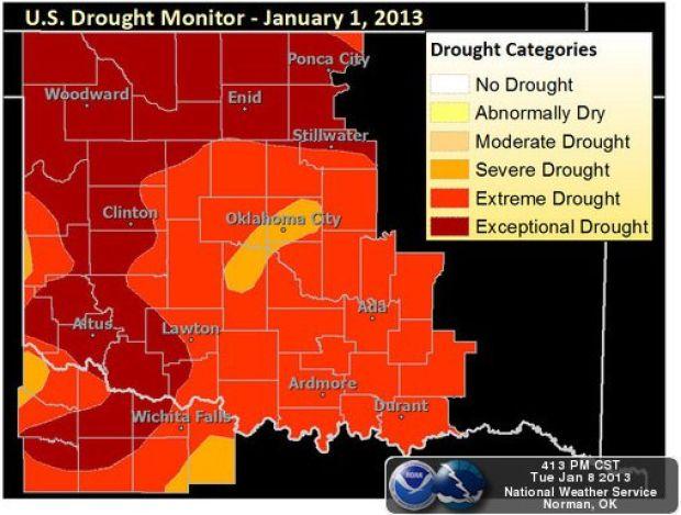 Drought Disaster Areas Declared In All Oklahoma Counties News