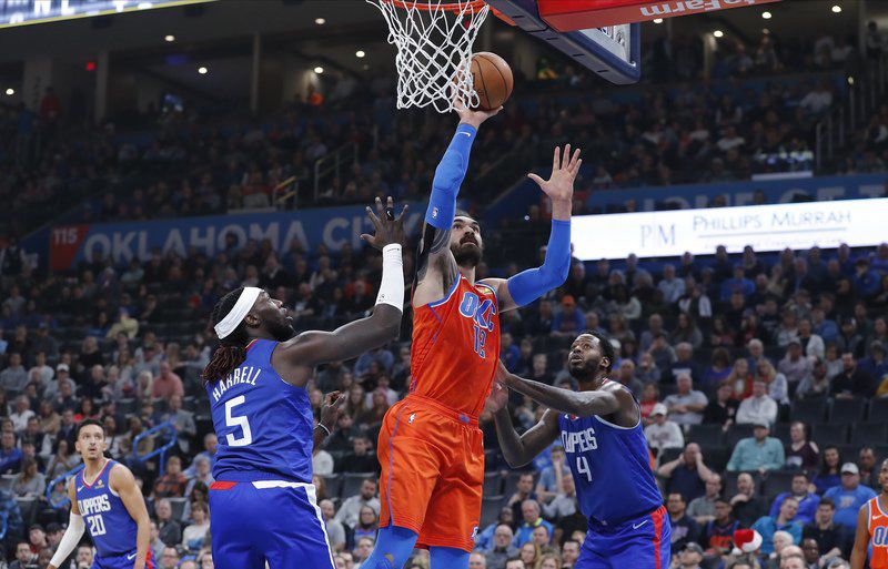 Image result for montrezl harrell steven adams