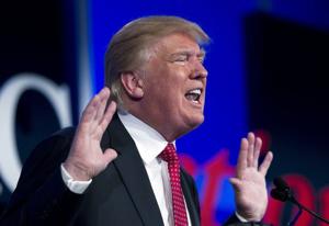 Trump's popularity pulses through crowd at state fair