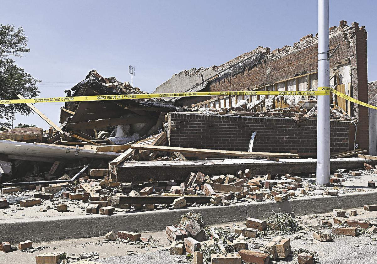 Bar destroyed