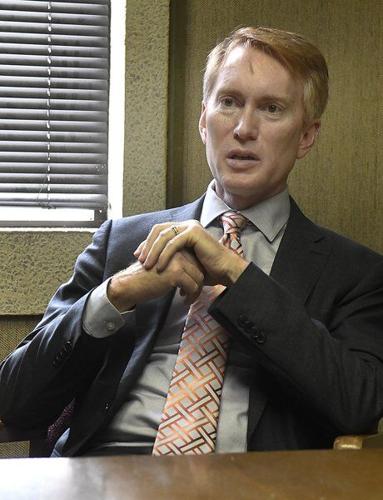 Wind, tribes and election security — Lankford talks issues during visit to Enid