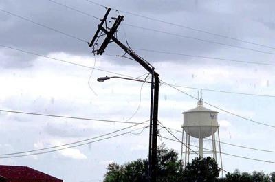 Broken Utility Pole Knocks Out Power To Portion Of Vance