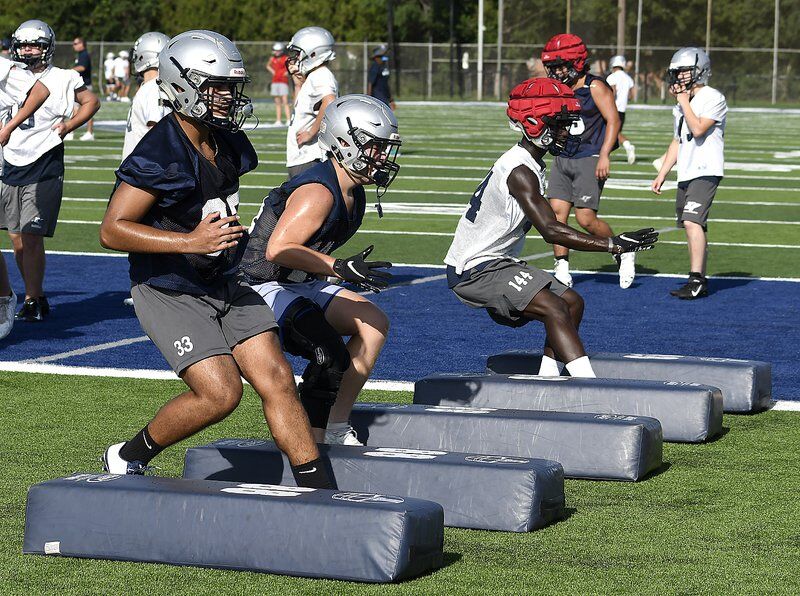 Enid Nixes Football Scrimmage At Bixby Local Sports Enidnews Com
