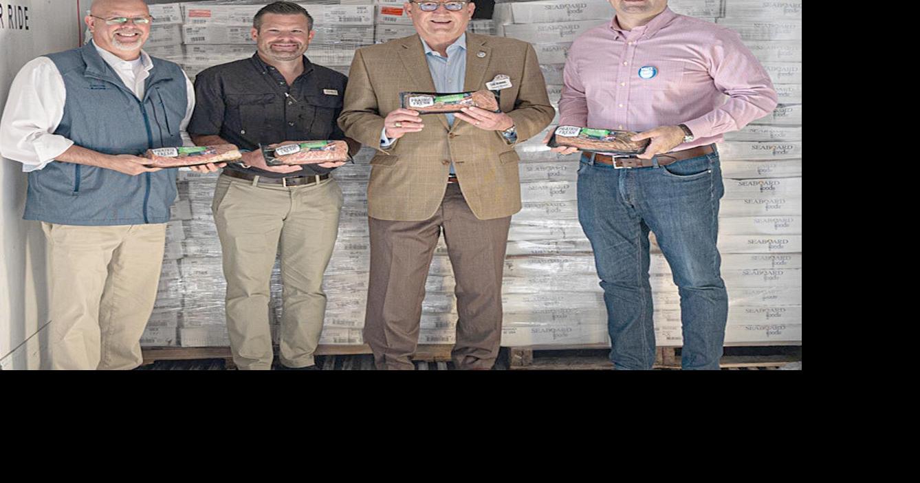 Businesses donate pork to help tornado victims