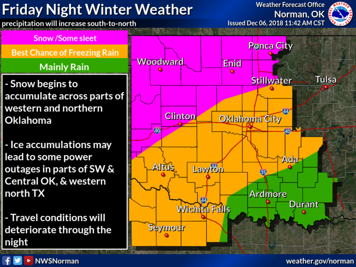 Winter weather forecast improves for Enid area | News | enidnews.com