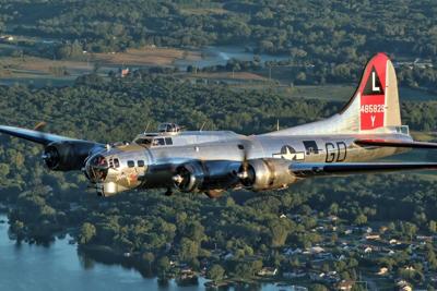 Stafford Air and Space Museum hosting World War II bomber