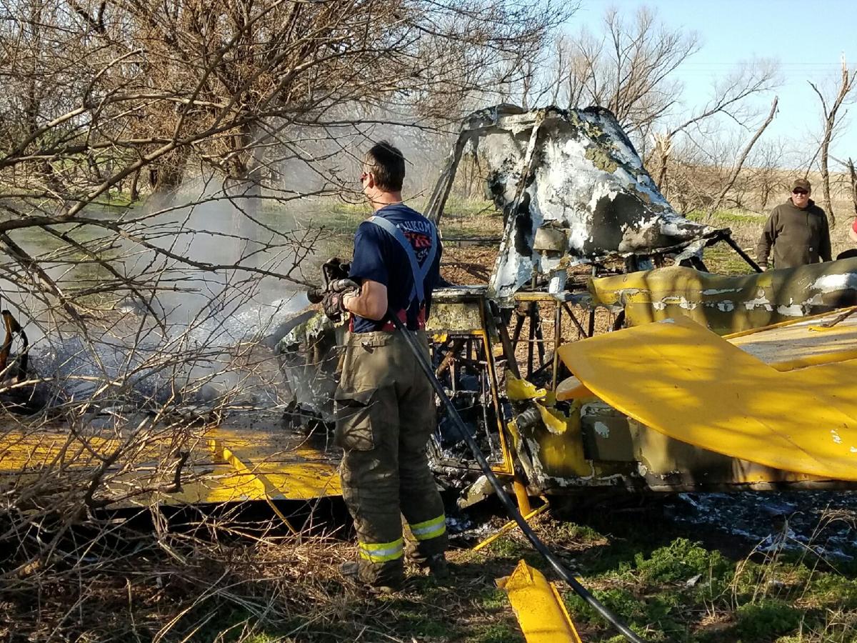 UPDATED Garber man hospitalized after crop duster crash News