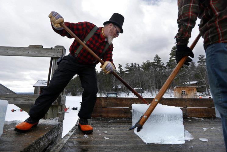 How warming winters are changing the Squam Lake ice harvest