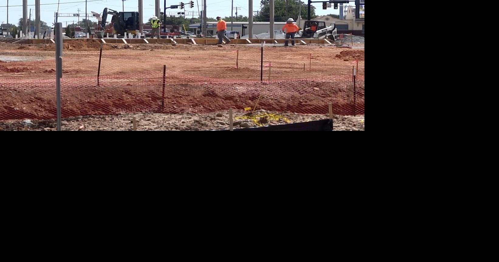 New Jiffy Trip store project in full swing at downtown entrance